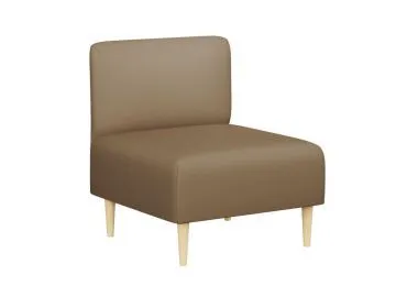 Пуф со спинкой Рикке R2 Camaro 42 какао Пуф со спинкой Рикке R2 Camaro 42 какао