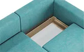 Диван Ларсон 2М Nordic 71 аквамарин - превью 9 Диван Ларсон 2М Nordic 71 аквамарин - превью 9
