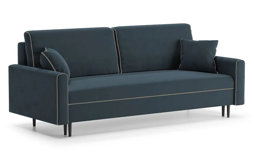 Диван Порту Leonardo 12 синий - 2 Диван Порту Leonardo 12 синий - 2