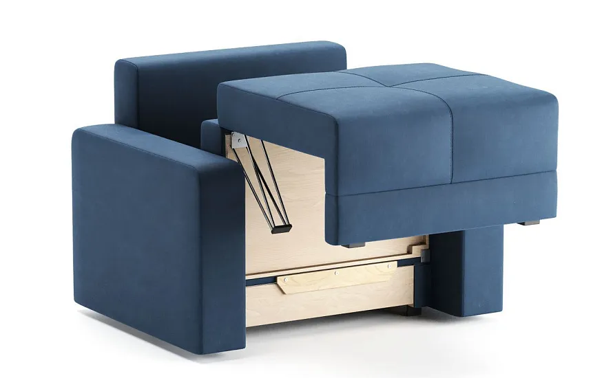 Кресло-кровать Баден Leonardo 12 синий - 5